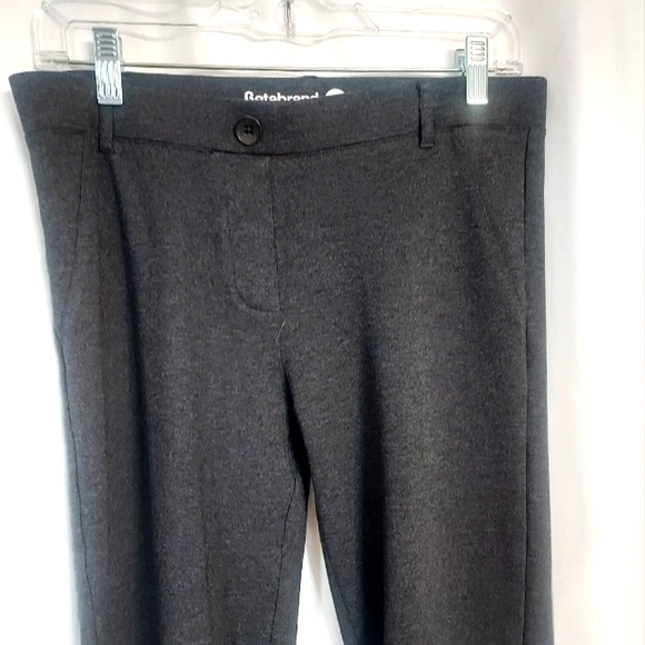Betabrand Dark Charcoal Gray Pants. Size M - Picture 2 of 9